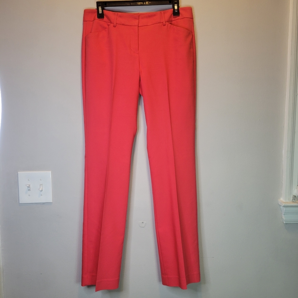 Express Editor Style Straight Leg Pants